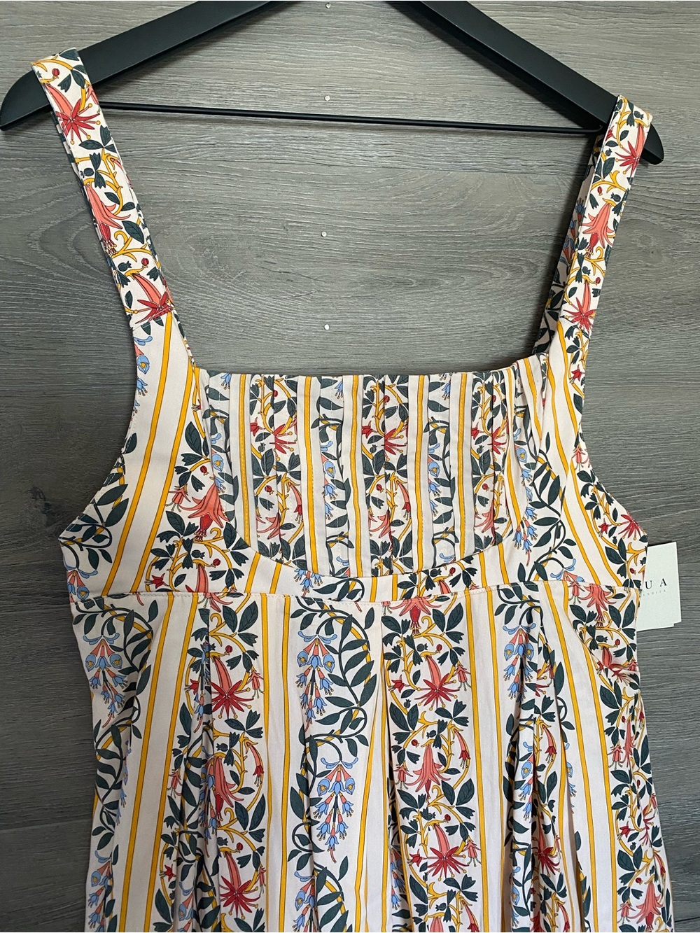 Agua by Agua Bendita Hortensia Lluvia Floral Dress NWT - Picture 5 of 11